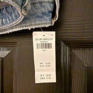 Hollister Women's Straight Leg Jeans - Light Blue